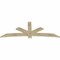 Ekena Millwork Alberta Rough Sawn Timber Gable Bracket, Douglas Fir, 96"W x 36"H x 2"D x 6"F, 9/12 Pitch GBW096X36X0206ALB00RDF - alternate 5
